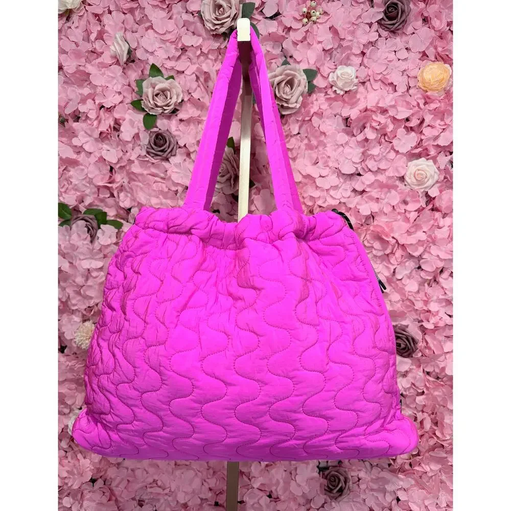 FREE PEOPLE Cloud 9 Tote Pink NWT